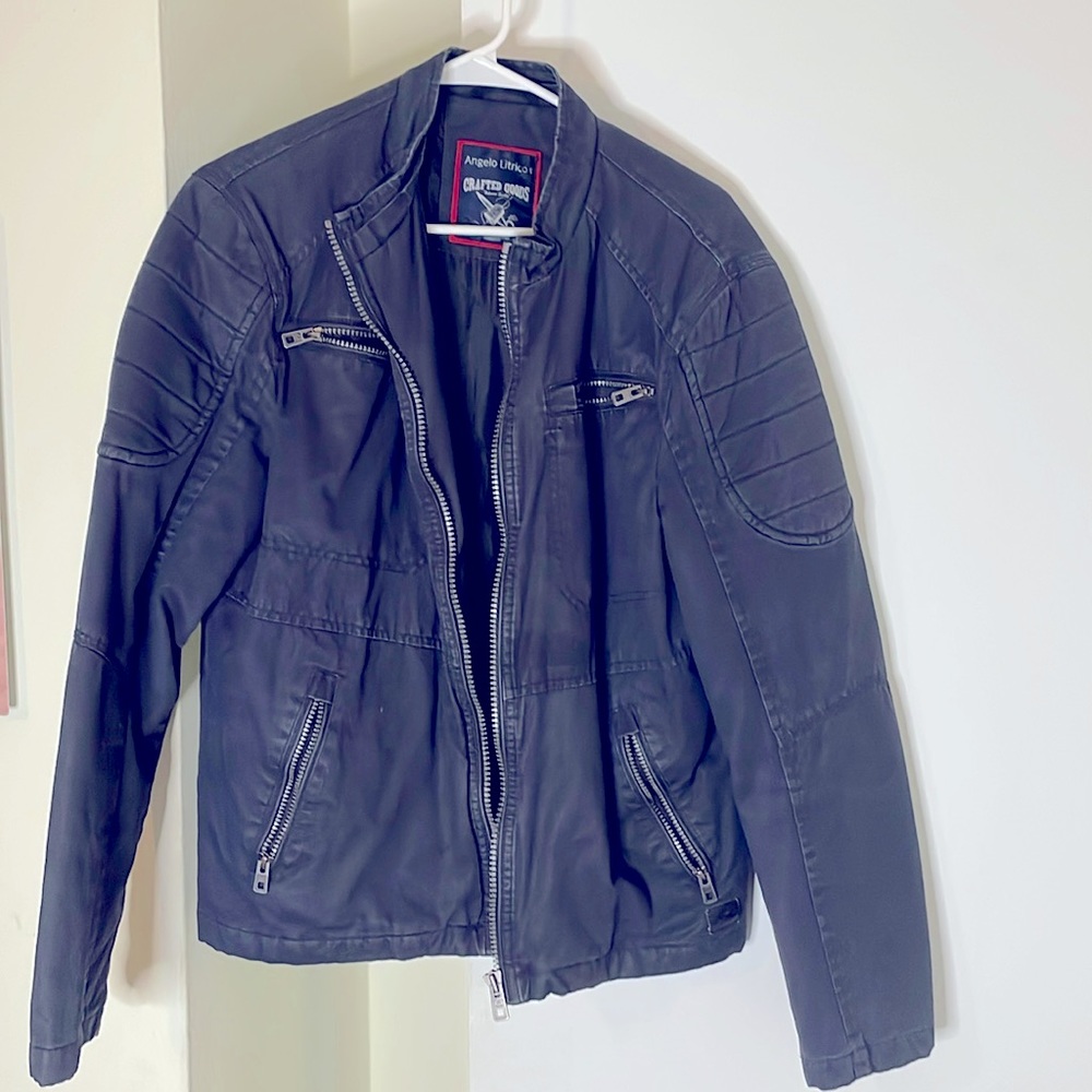 Angelo Litricos German black men’s jacket